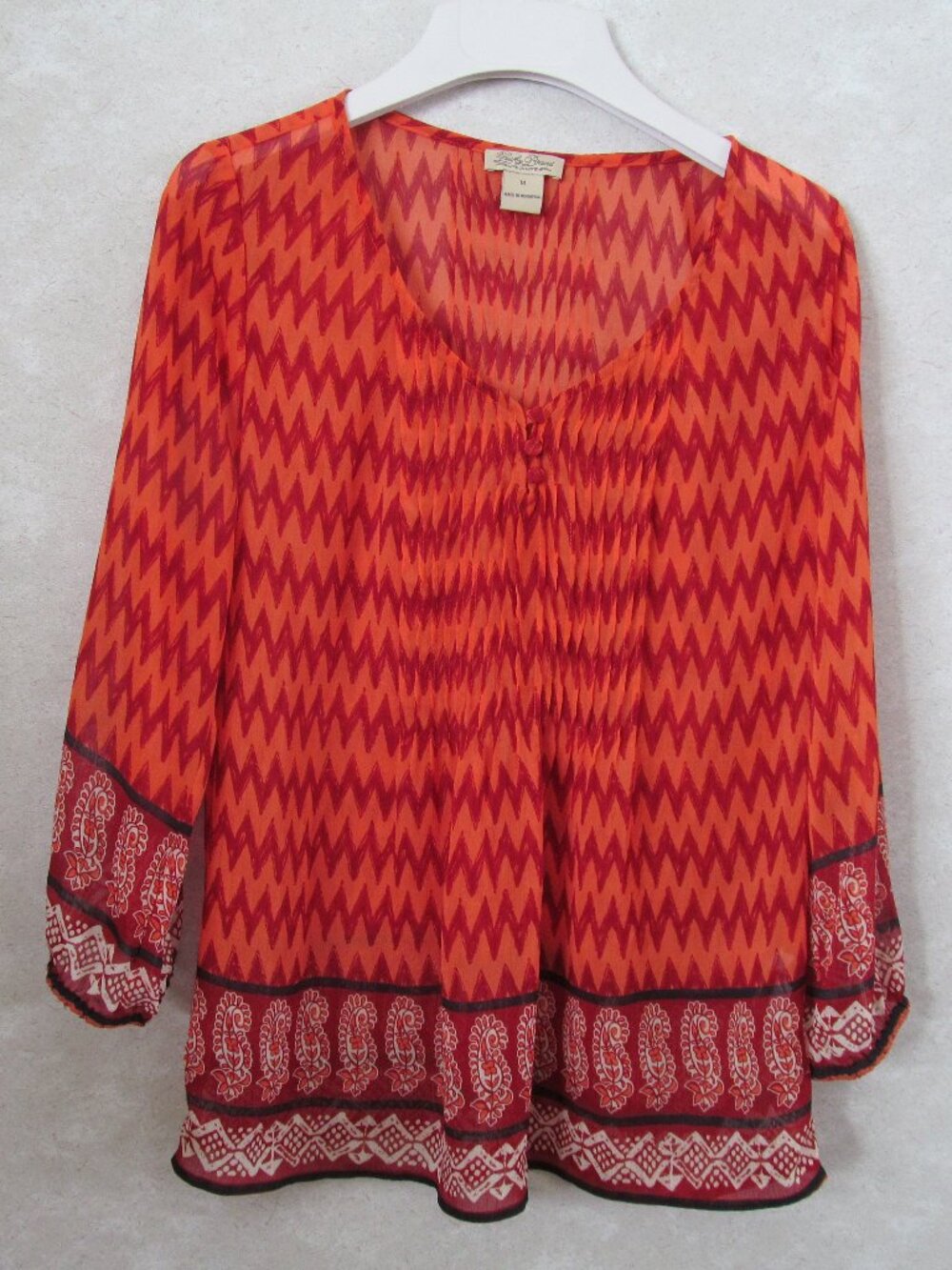 Lucky Brand peasant blouse